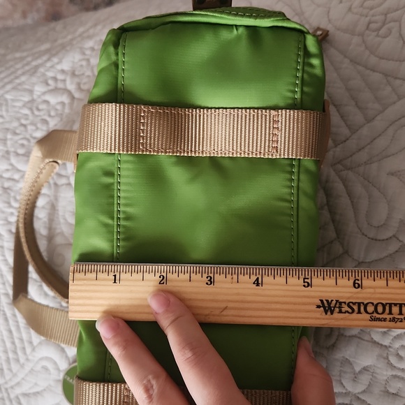 Franco Sarto Green Nylon Purse Handbag - Picture 11 of 12